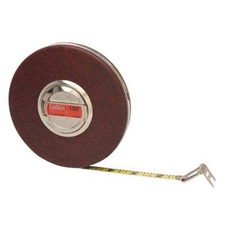 Cooper Hand Tools Apex Cooper Hand Tools Lufkin 182-HW100 45884 100Ft Wh Stl Tape 182-HW100